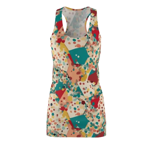 Confetti Quarry on a Racerback Dress