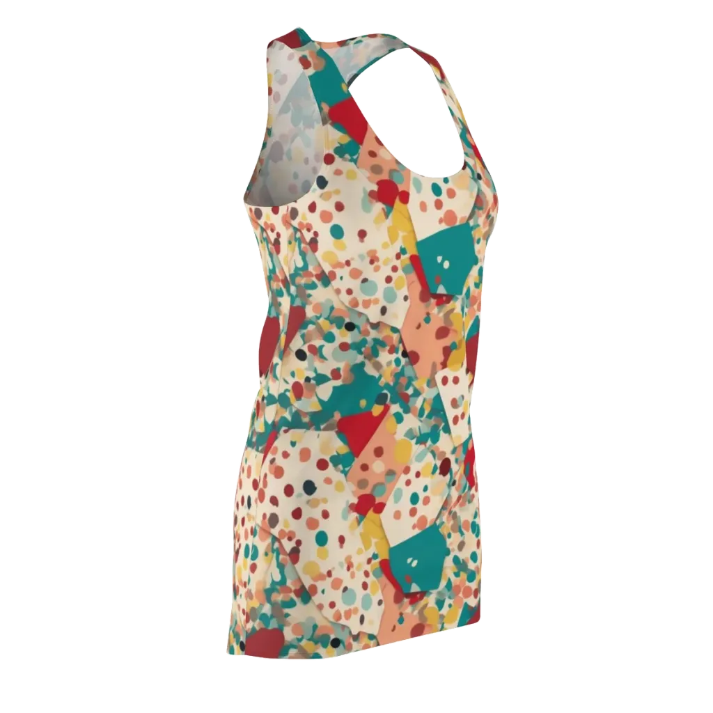 Confetti Quarry on Racerback Dress — Front Side