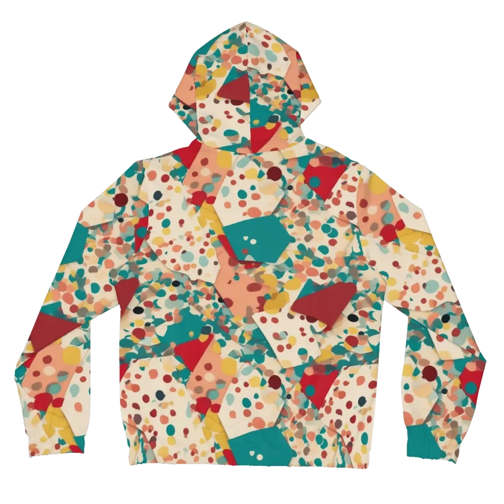 Confetti Quarry on Women's Full-Zip Hoodie — Back