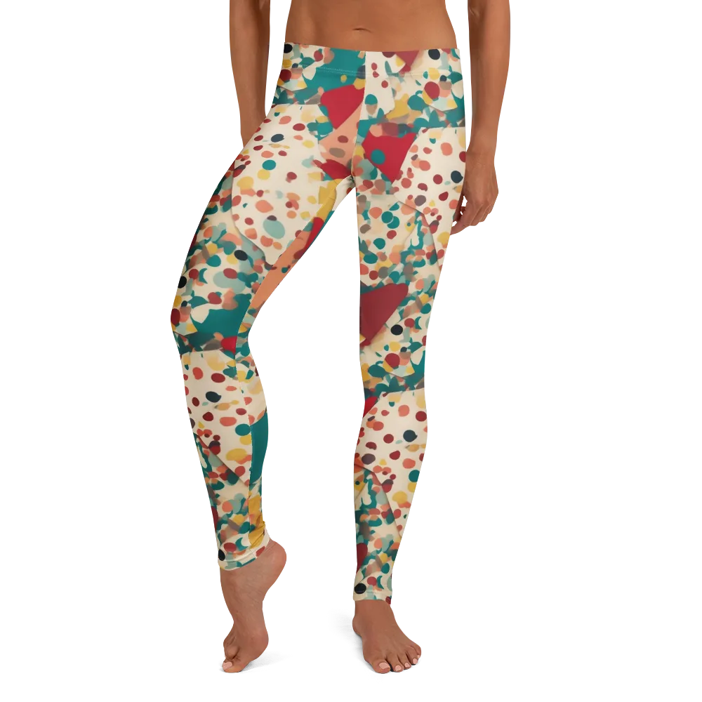 Confetti Quarry on Leggings — Front