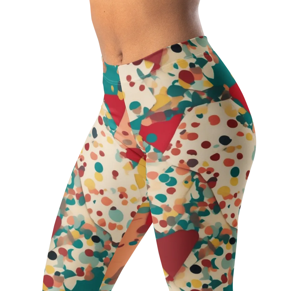 Confetti Quarry on Leggings — Left Front