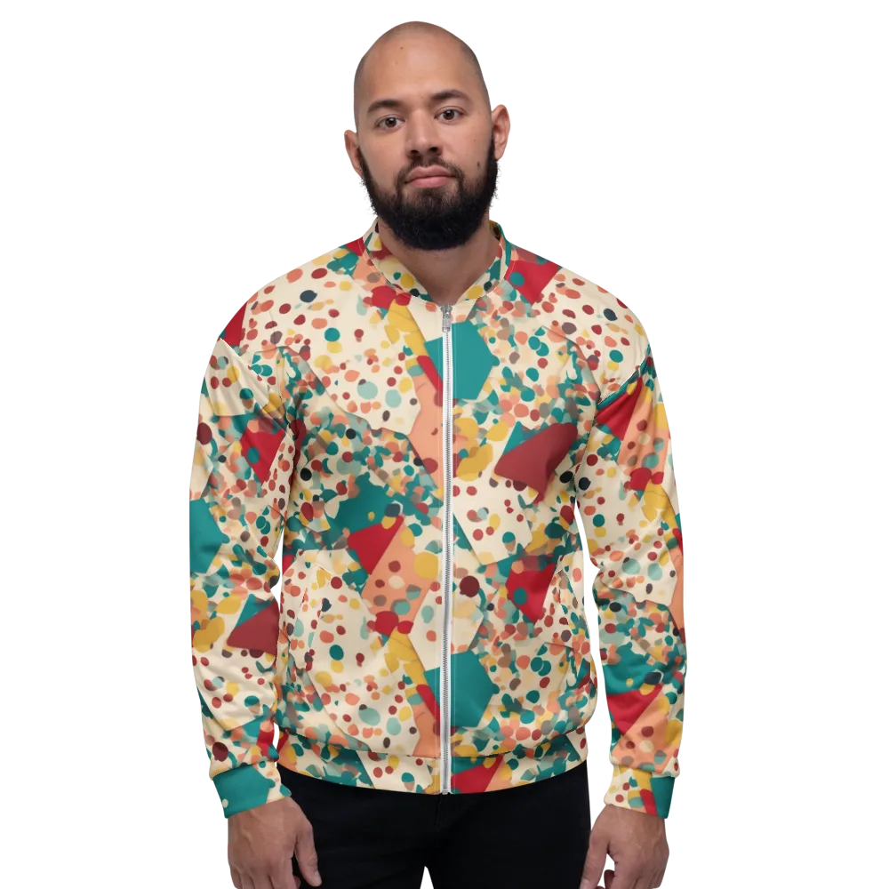 Confetti Quarry on Bomber Jacket — Front