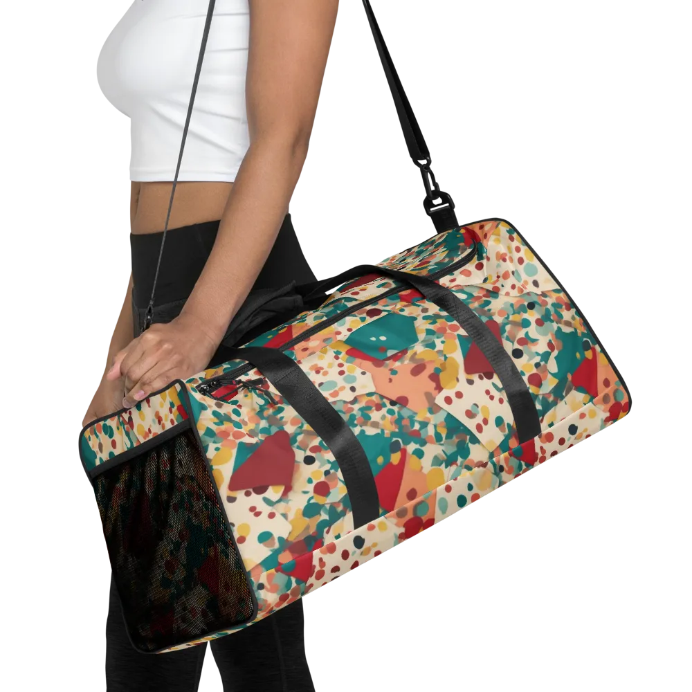Confetti Quarry on Duffle Bag — Front