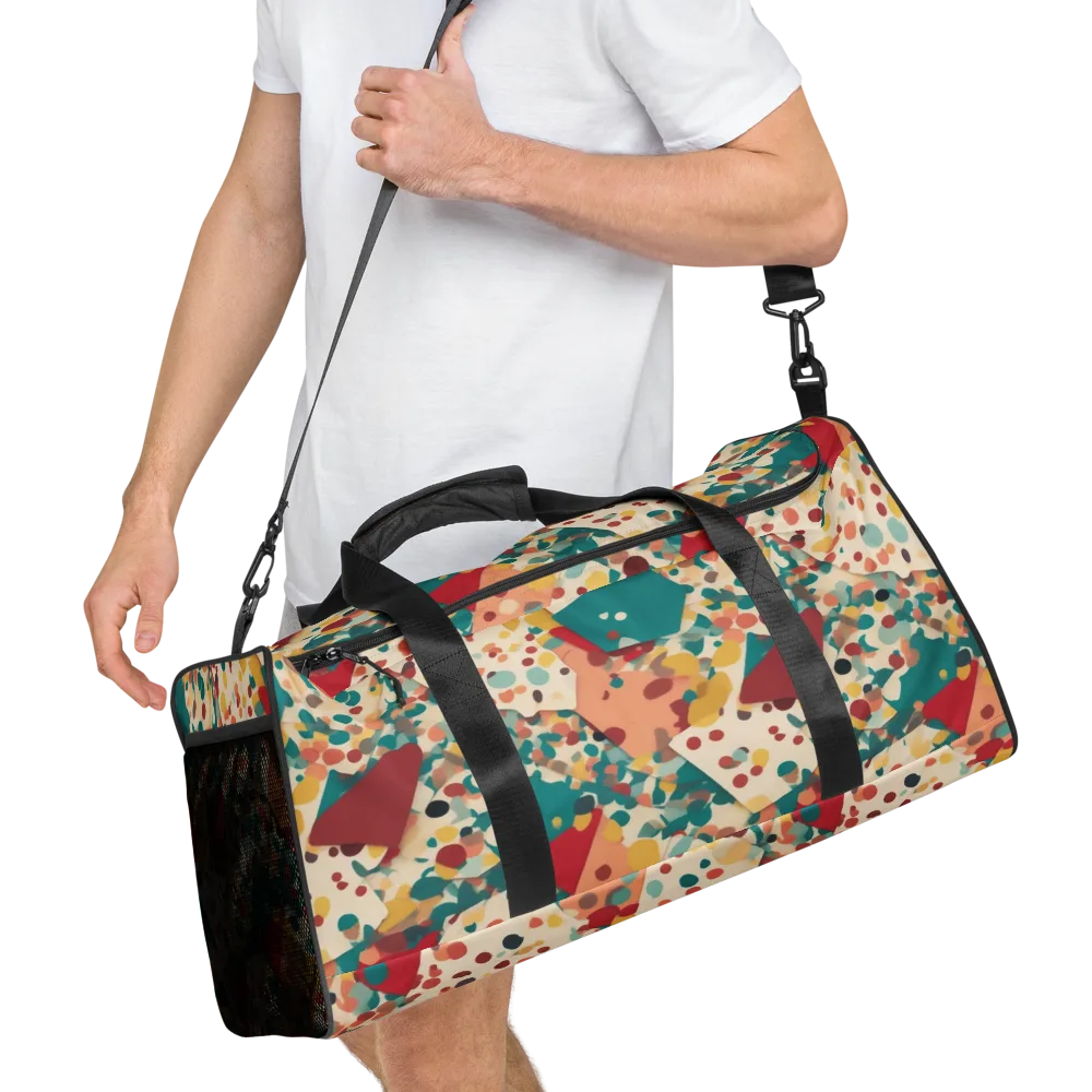 Confetti Quarry on Duffle Bag — Right Front
