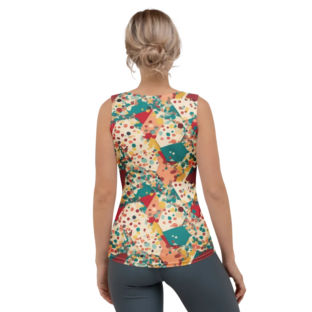 Confetti Quarry on Women's Tank Top — Back