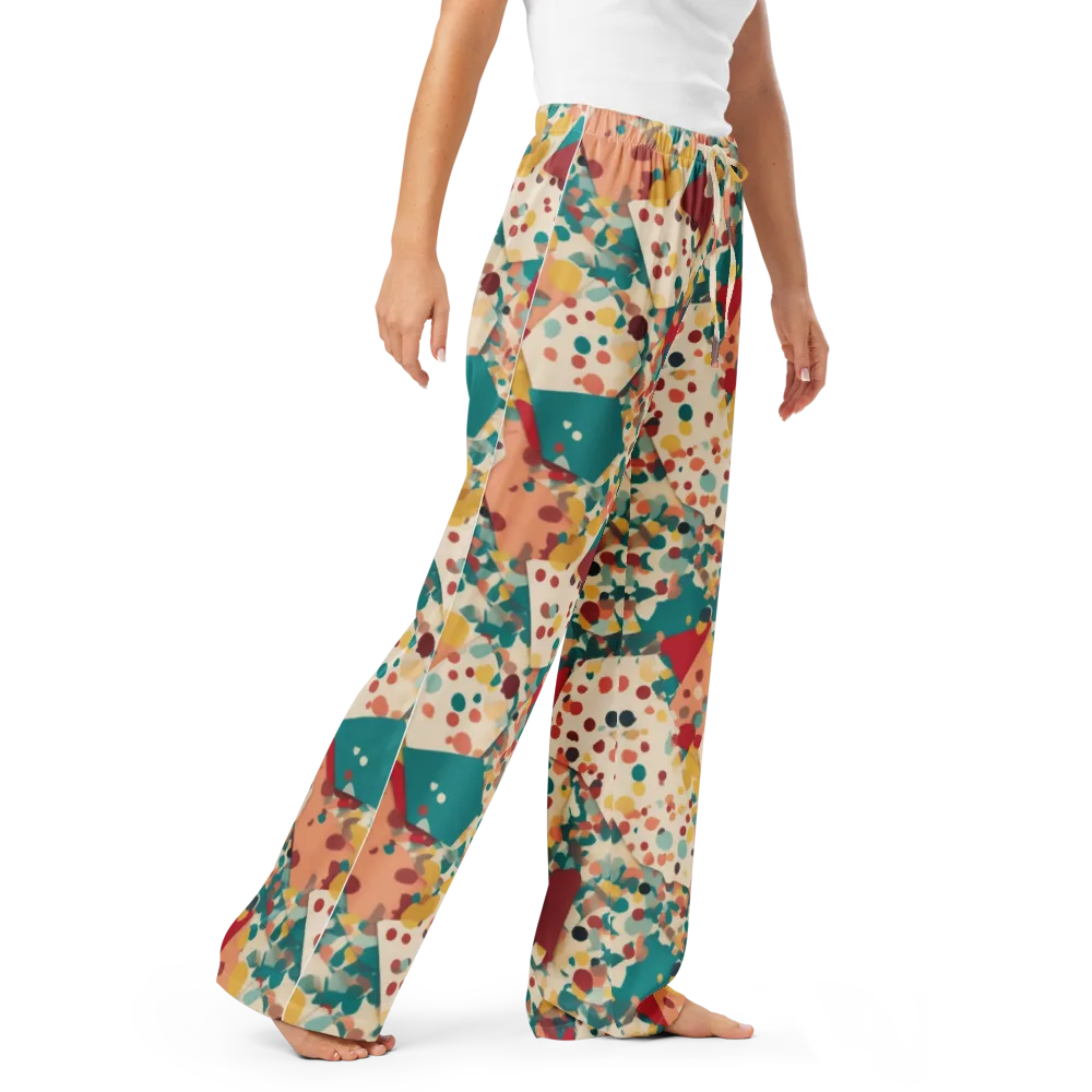 Confetti Quarry on Women's Pajama Pants — Right Front