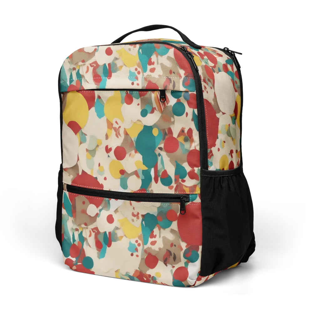 Carnival Orchard on Utility Backpack — Left Front