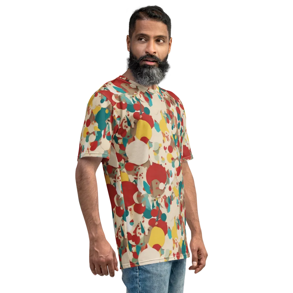 Carnival Orchard on Men's Crew Neck T-Shirt — Right