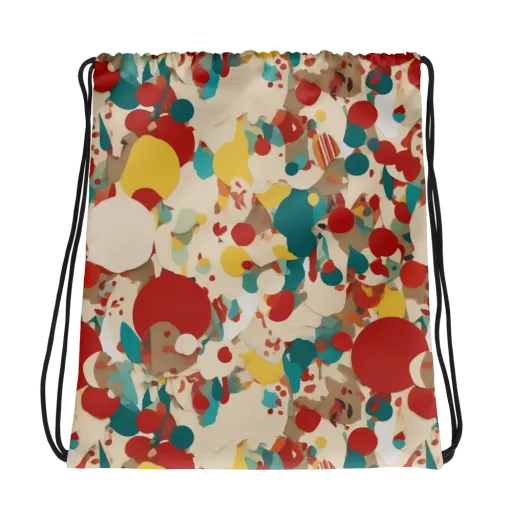 Carnival Orchard on a Drawstring Bag