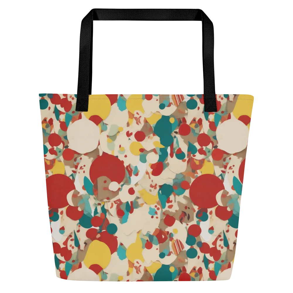 Carnival Orchard on Large Tote Bag W/ Pocket — Front