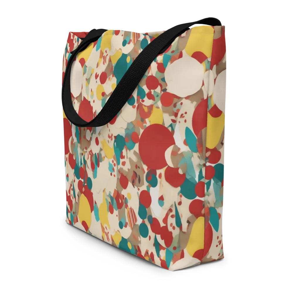 Carnival Orchard on Large Tote Bag W/ Pocket — Front
