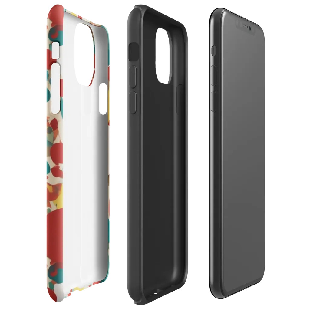Carnival Orchard on Tough Case for iPhone® — Right