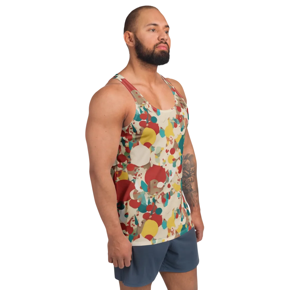 Carnival Orchard on Men's Tank Top — Right Front