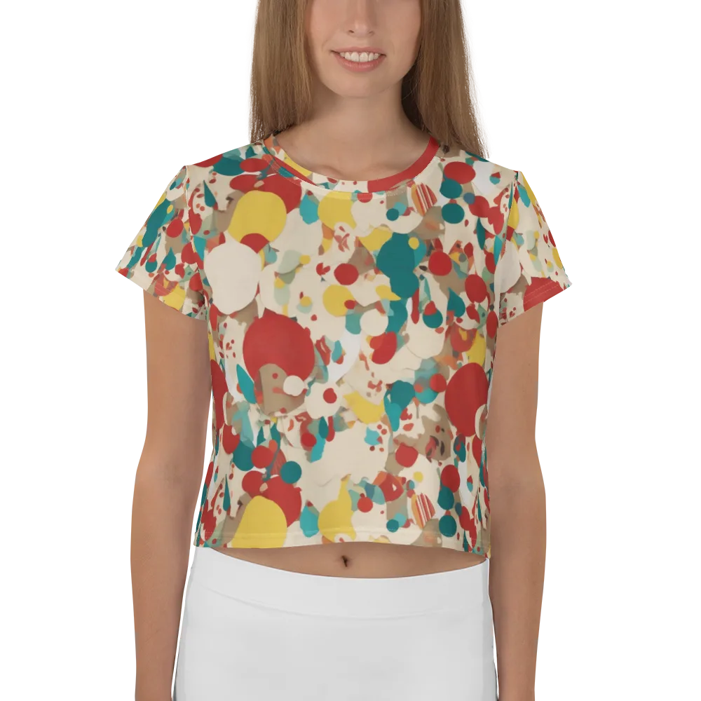Carnival Orchard on Crop Tee — Front