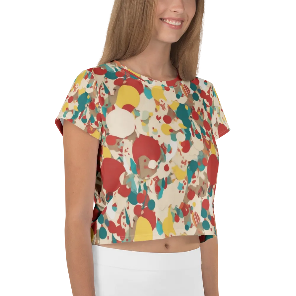 Carnival Orchard on Crop Tee — Right