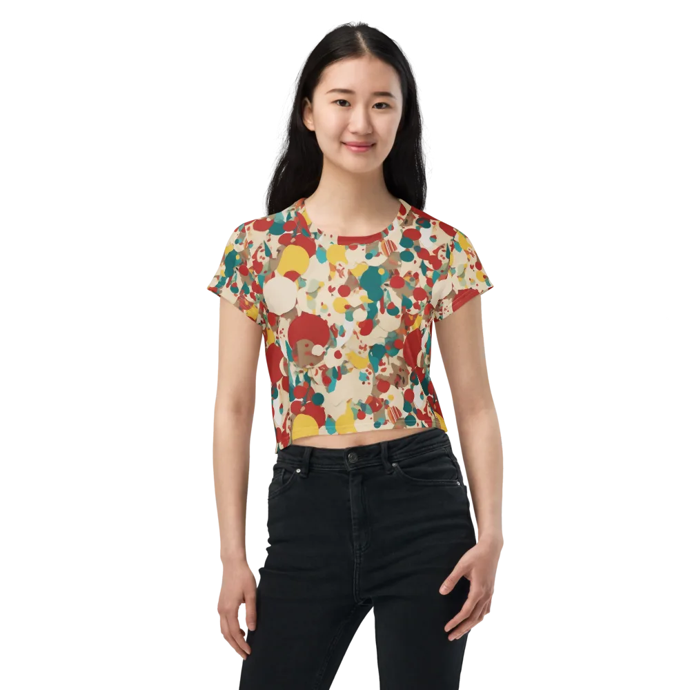 Carnival Orchard on Crop Tee — Front