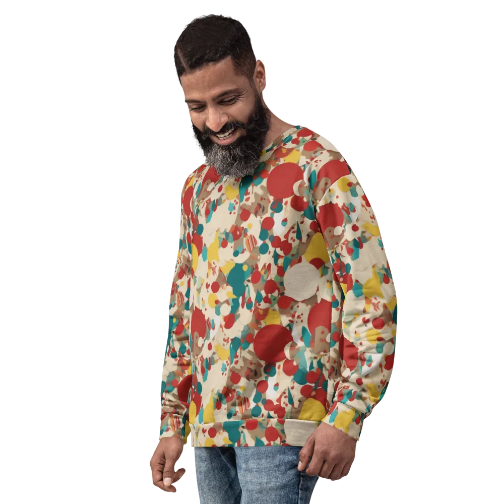 Carnival Orchard on Sweatshirt — Left Front