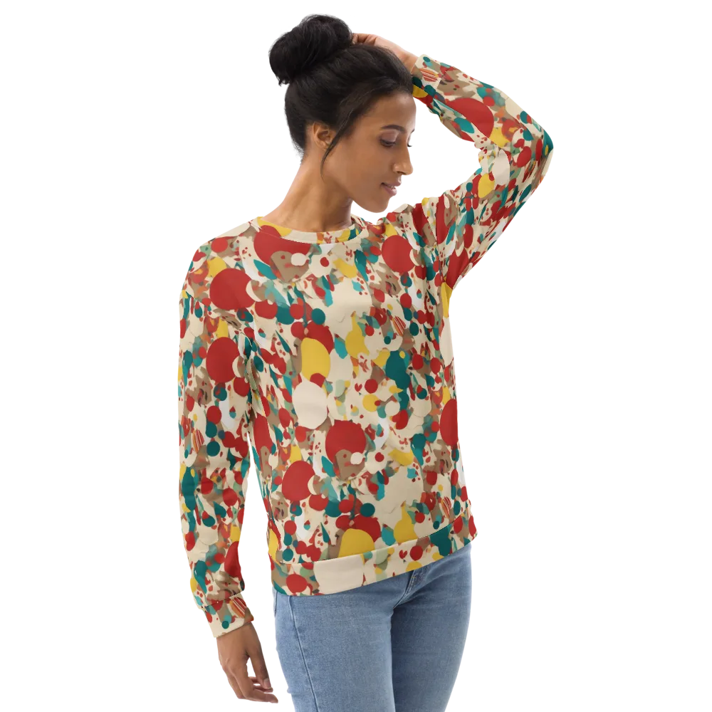 Carnival Orchard on Sweatshirt — Right Front