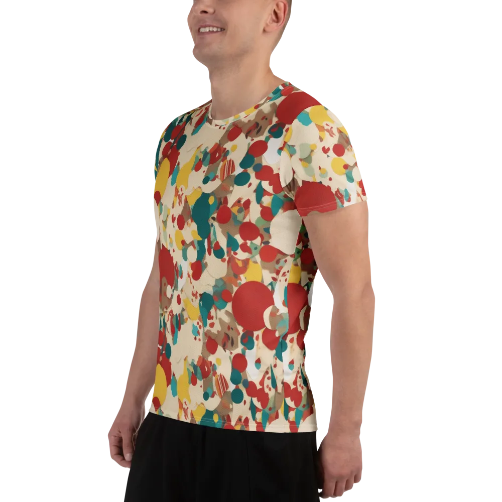 Carnival Orchard on Men's Athletic T-Shirt — Left