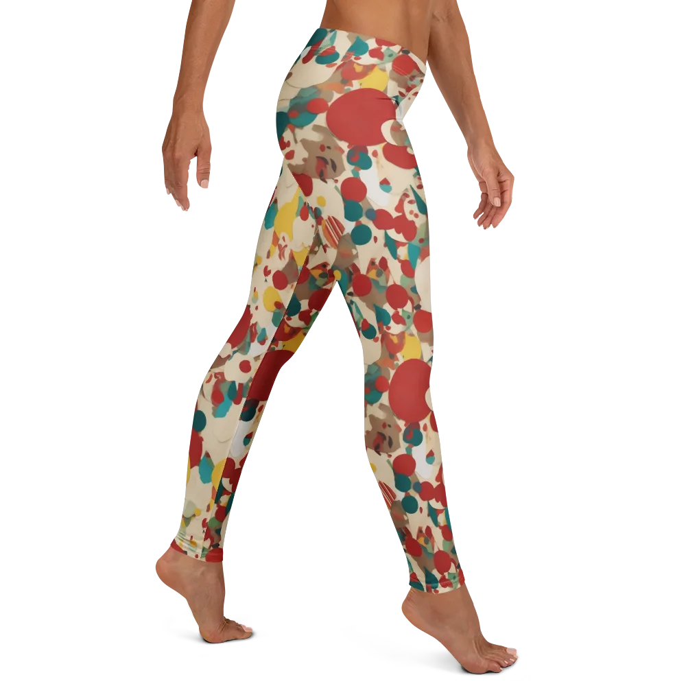 Carnival Orchard on Leggings — Right