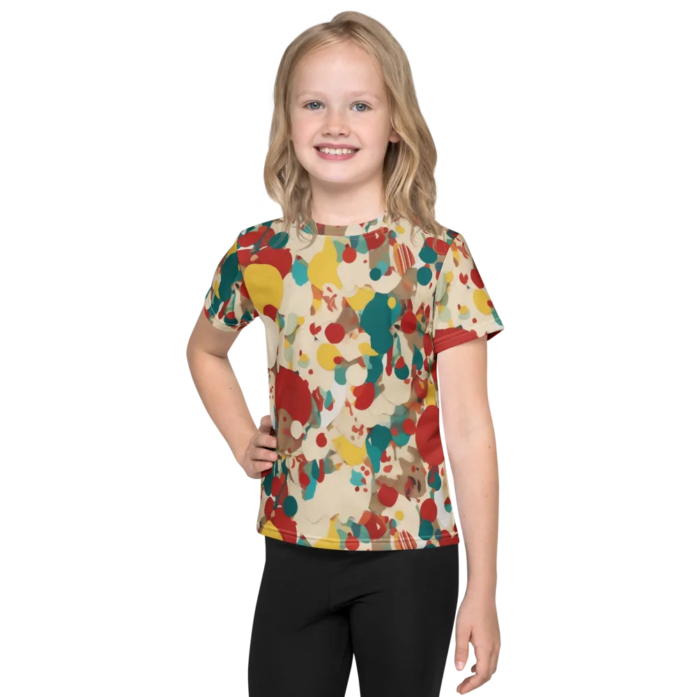 Carnival Orchard on Kids Crew Neck T-Shirt — Front