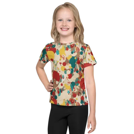 Carnival Orchard on a Kids Crew Neck T-Shirt