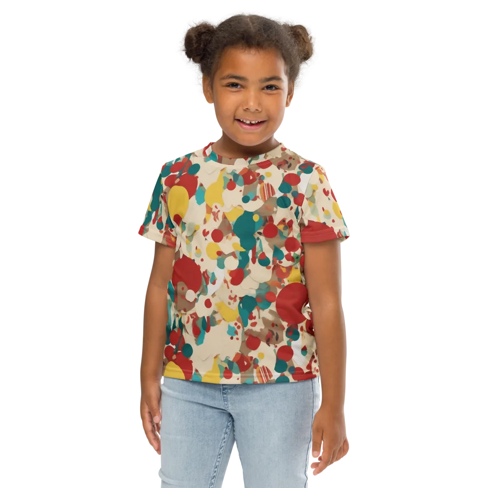 Carnival Orchard on Kids Crew Neck T-Shirt — Front
