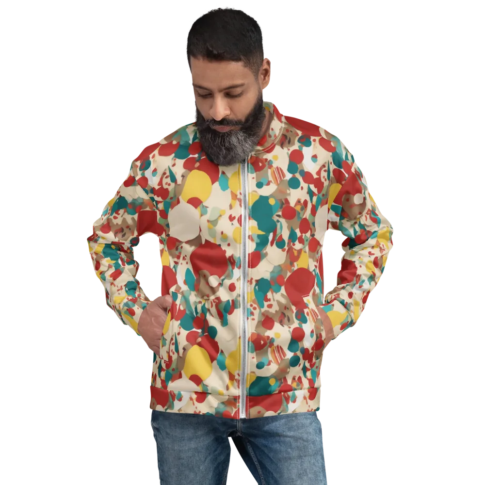 Carnival Orchard on Bomber Jacket — Front