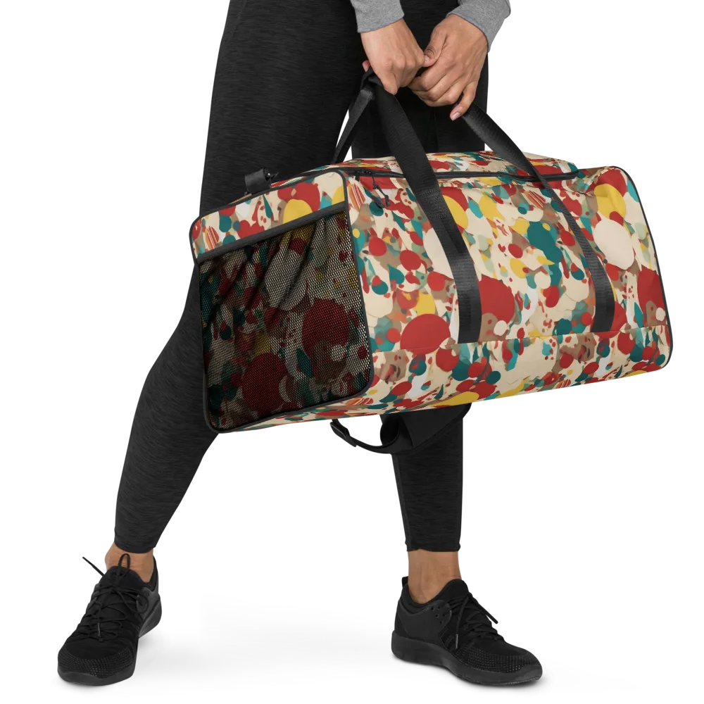 Carnival Orchard on Duffle Bag — Right Front