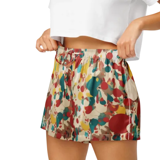 Carnival Orchard on a Women's Pajama Shorts