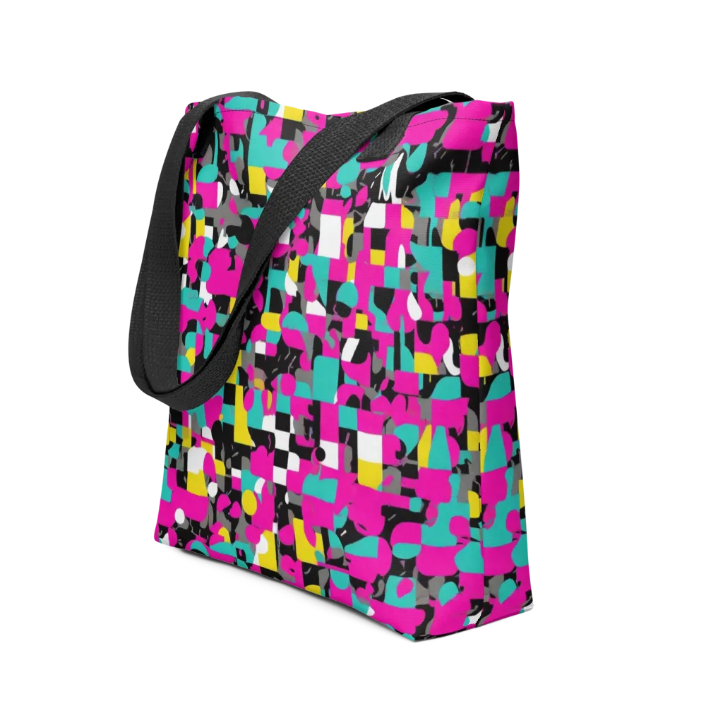 Pink Circuitry on Tote Bag — Front
