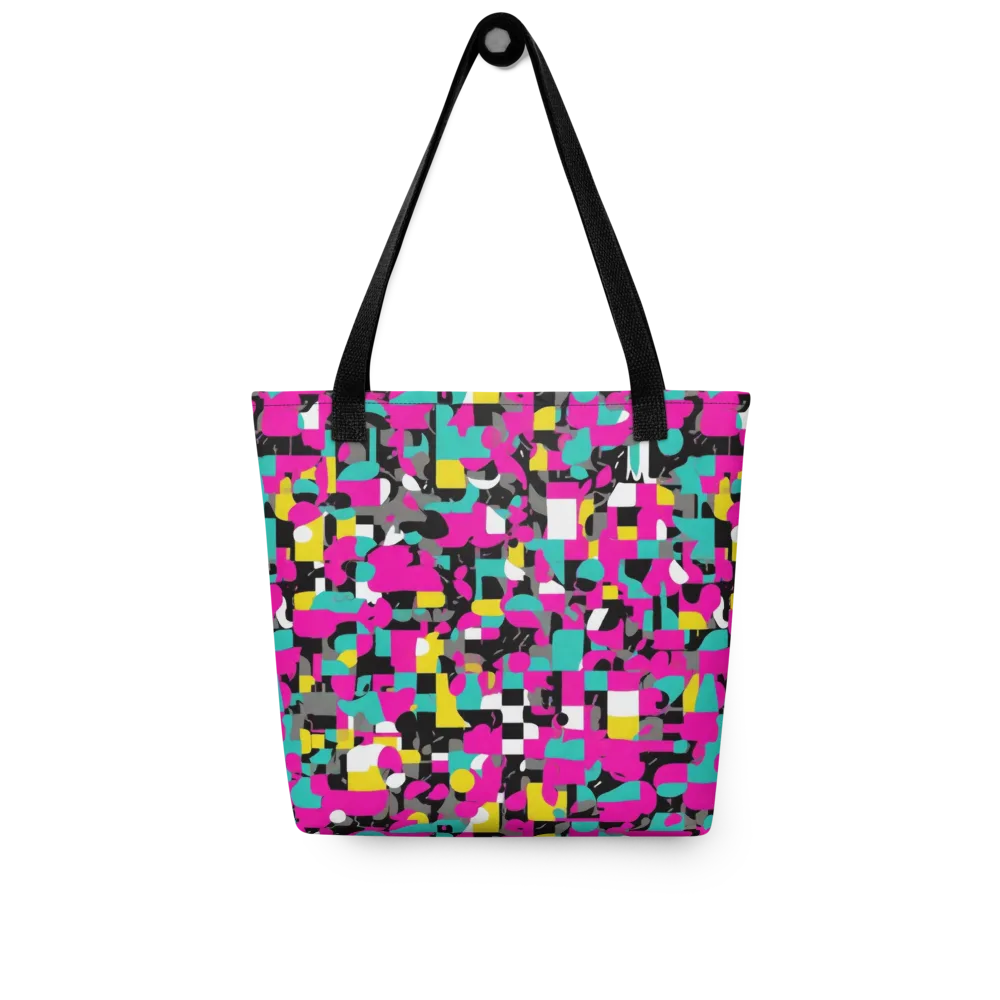 Pink Circuitry on Tote Bag — Front