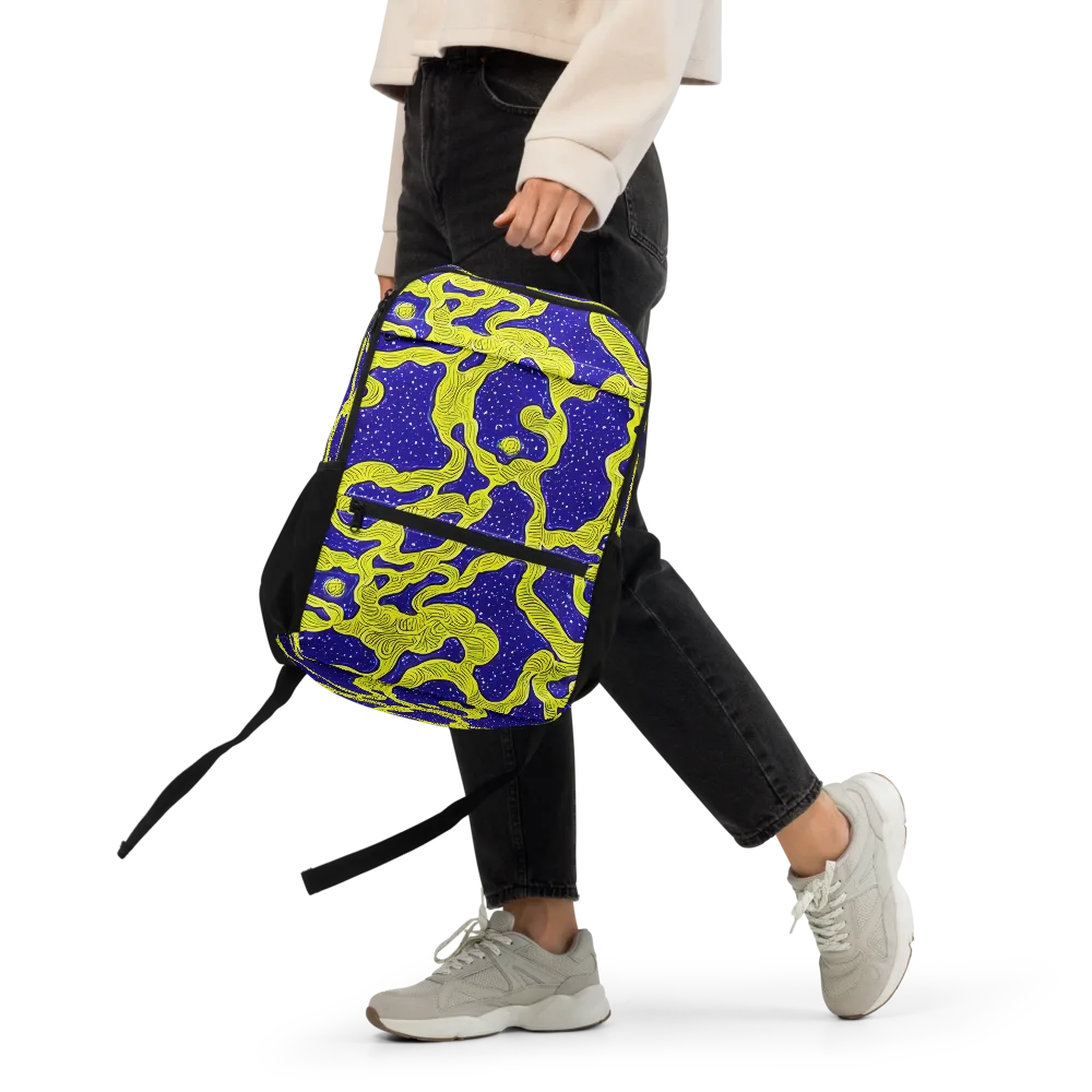 Sunlit Spiral on Utility Backpack — Front