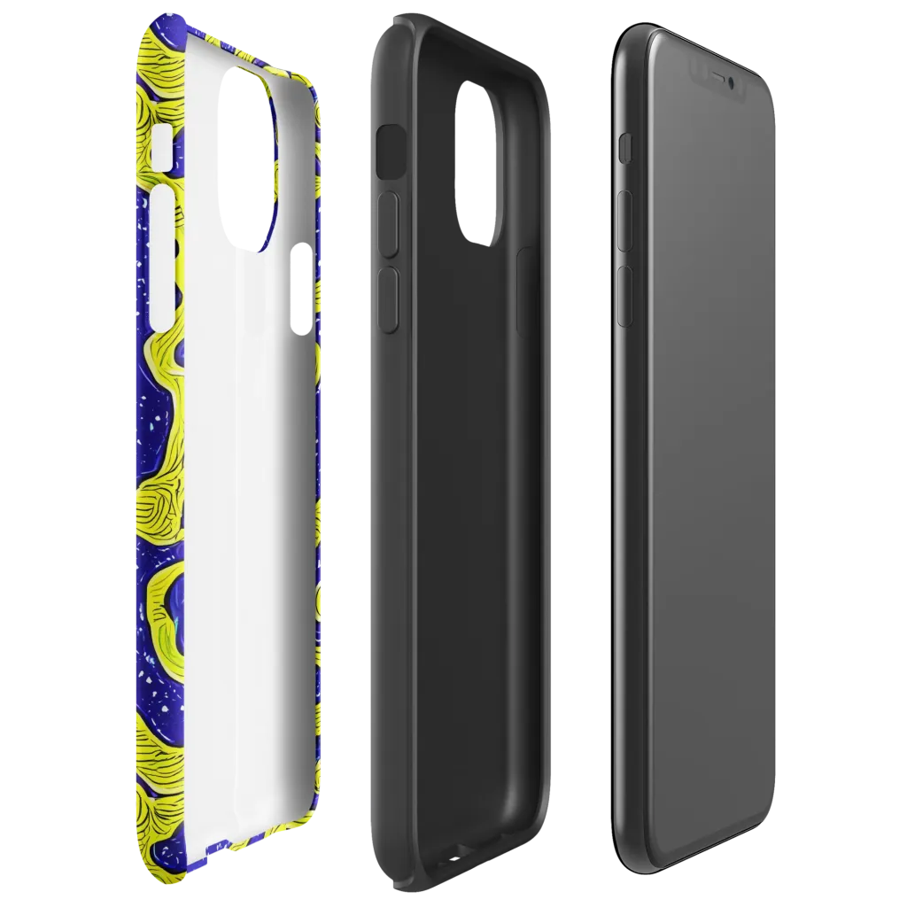 Sunlit Spiral on Tough Case for iPhone® — Right