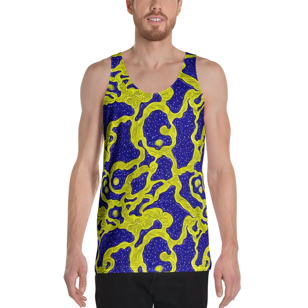 Sunlit Spiral on Men's Tank Top — Front