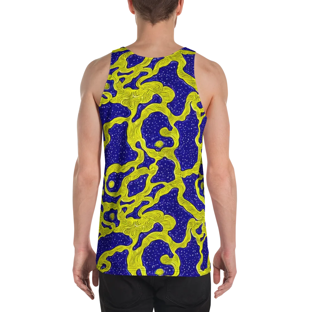 Sunlit Spiral on Men's Tank Top — Back