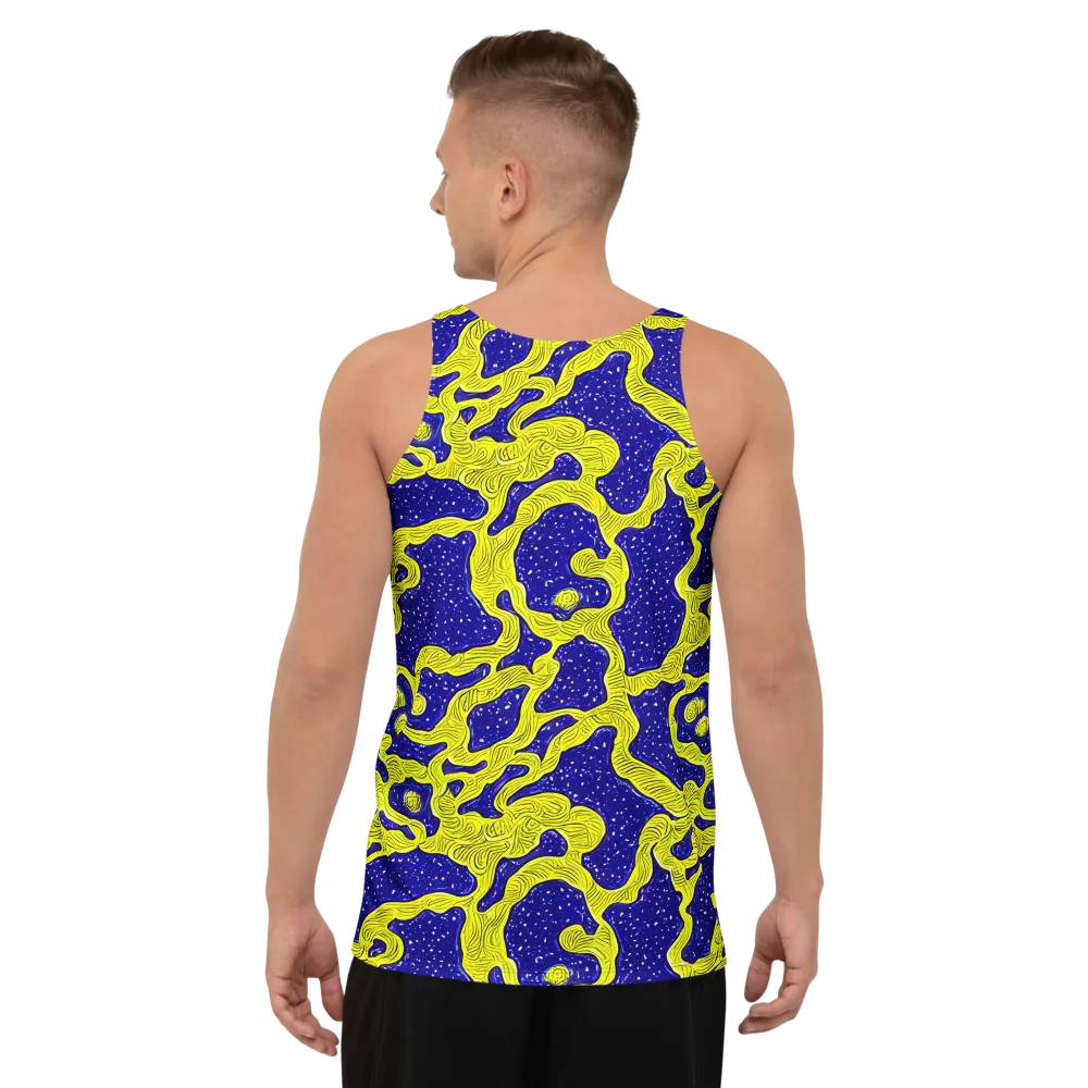 Sunlit Spiral on Men's Tank Top — Back