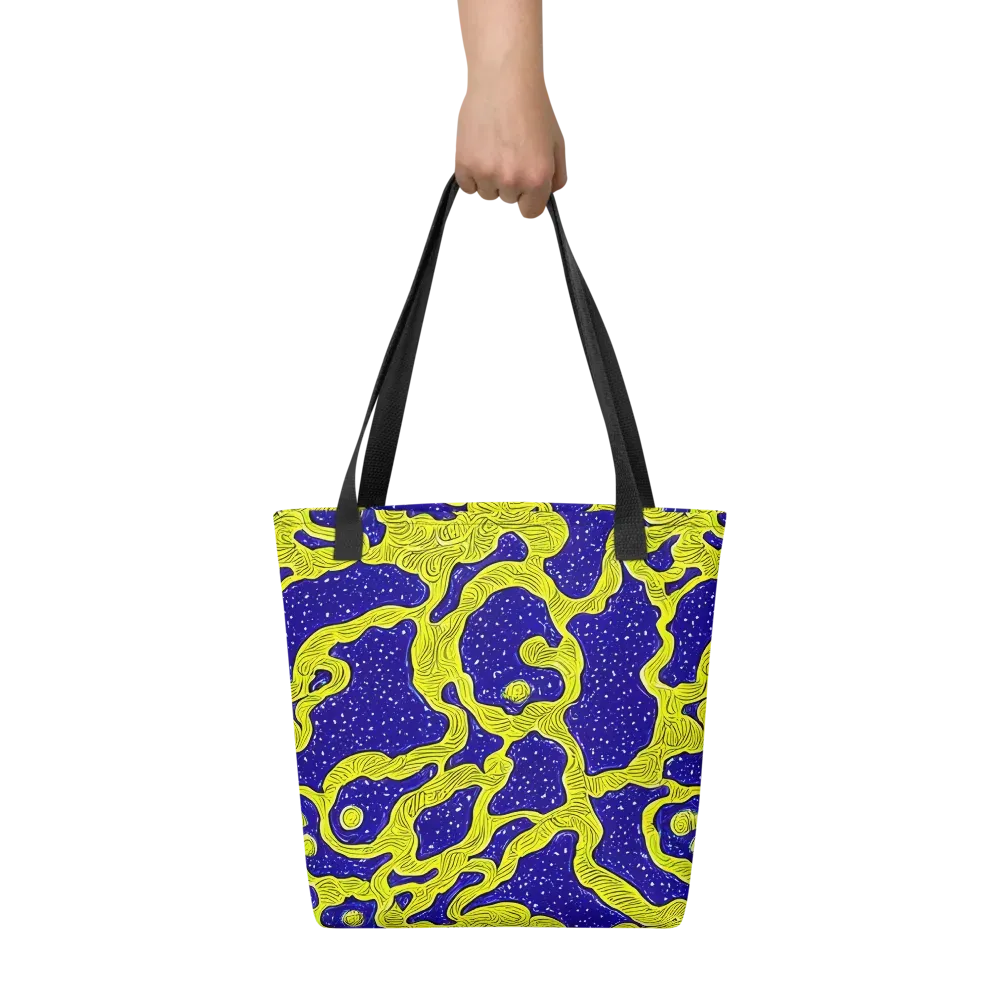 Sunlit Spiral on Tote Bag — Front