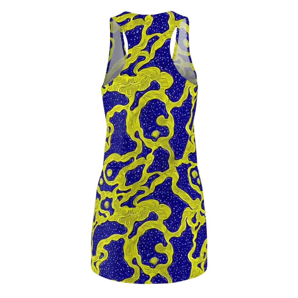 Sunlit Spiral on Racerback Dress — Back