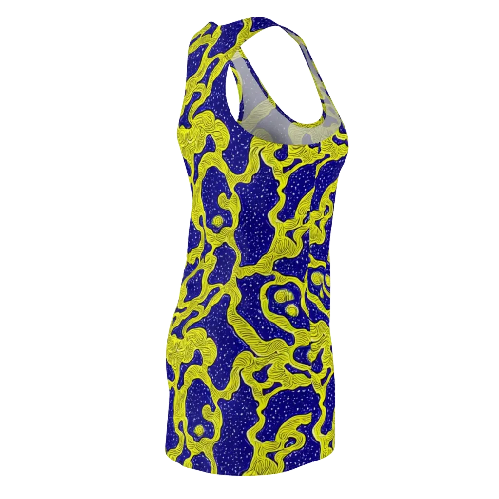 Sunlit Spiral on Racerback Dress — Back Side