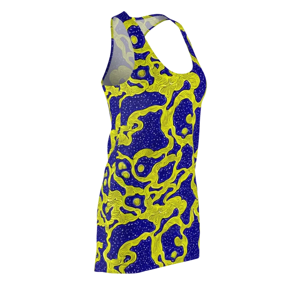 Sunlit Spiral on Racerback Dress — Front Side