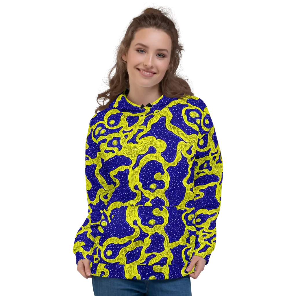 Sunlit Spiral on Hoodie — Front