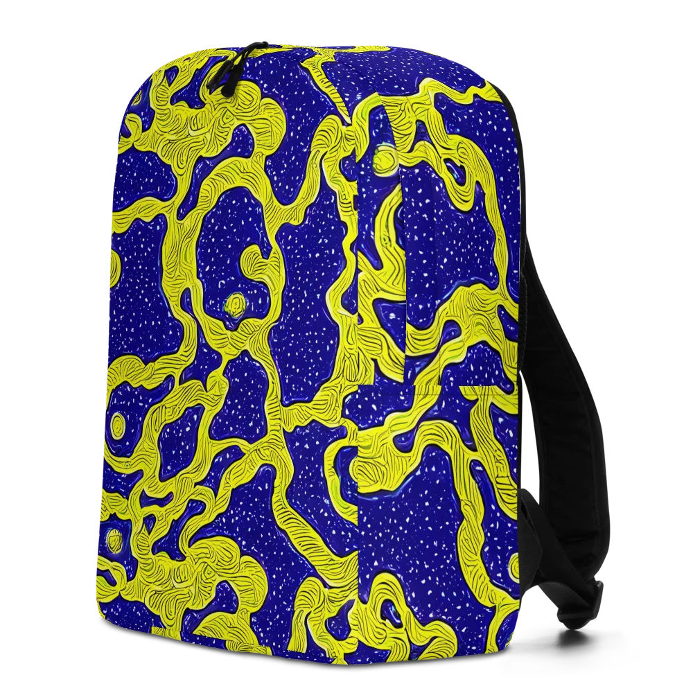 Sunlit Spiral on Minimalist Backpack — Left