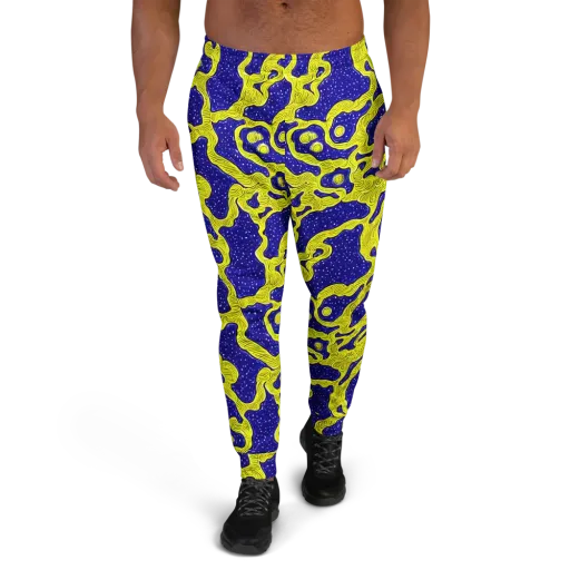 Sunlit Spiral on a Men's Joggers