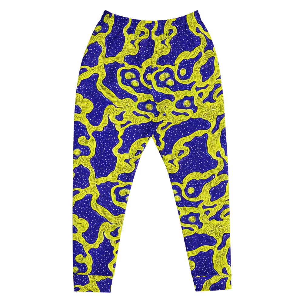 Sunlit Spiral on Men's Joggers — Front