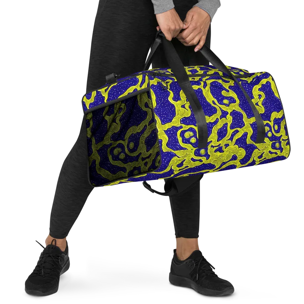 Sunlit Spiral on Duffle Bag — Right Front