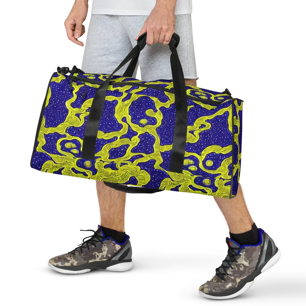 Sunlit Spiral on Duffle Bag — Front