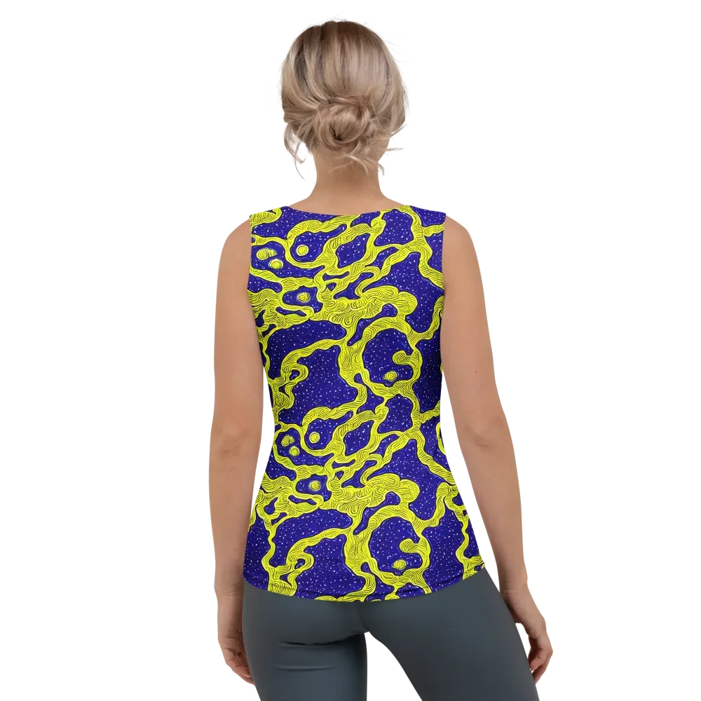 Sunlit Spiral on Women's Tank Top — Back