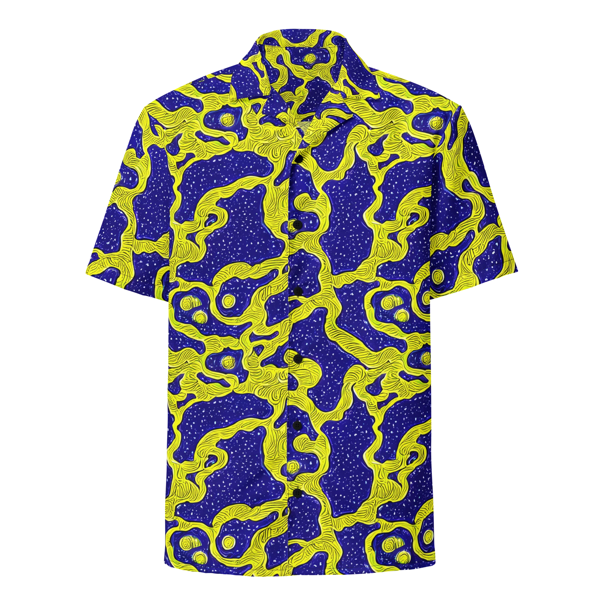 Sunlit Spiral on Button Shirt — Front