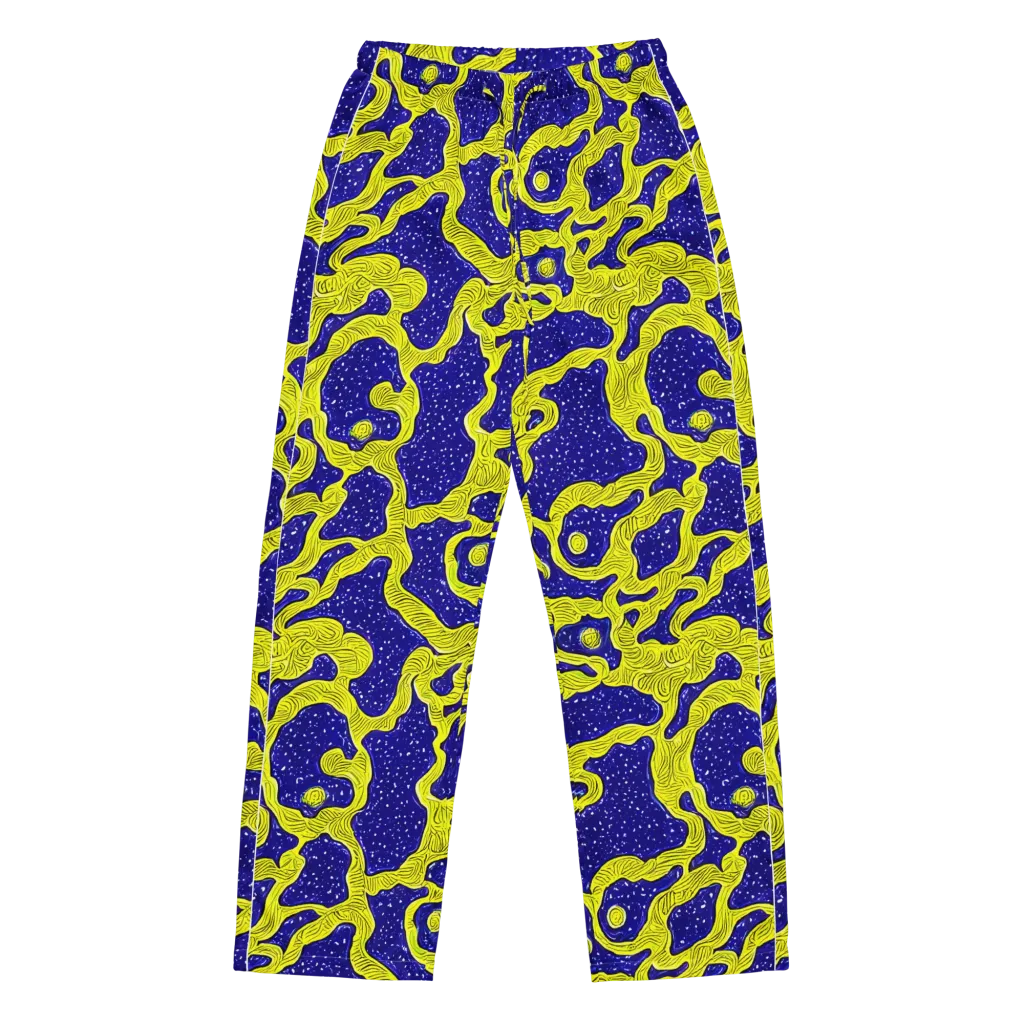 Sunlit Spiral on Women's Pajama Pants — Front